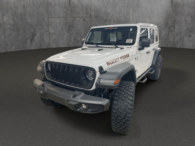 2025 Jeep Wrangler Unlimited 4x4 Rocky Ridge Premium Lifted Truck