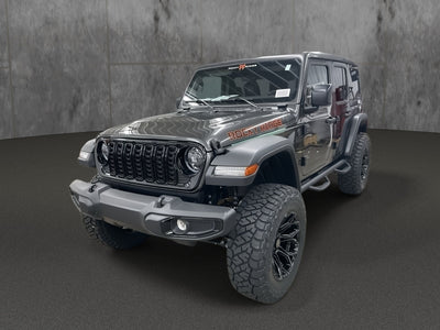 2025 Jeep Wrangler Unlimited 4x4 Rocky Ridge Premium Lifted Truck