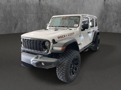 2025 Jeep Wrangler Unlimited 4x4 Rocky Ridge Premium Lifted Truck