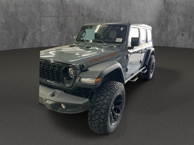 2025 Jeep Wrangler Unlimited 4x4 Rocky Ridge Premium Lifted Truck
