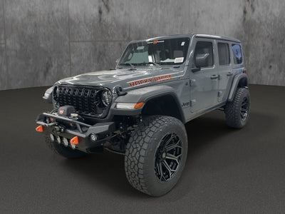 2025 Jeep Wrangler Unlimited 4x4 Rocky Ridge Premium Lifted Truck