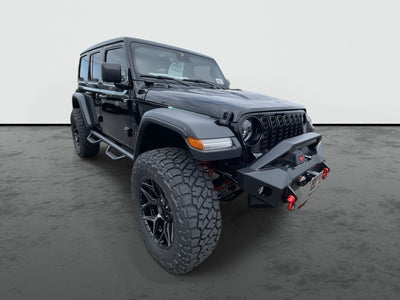 2025 Jeep Wrangler Unlimited 4x4 Spider Edition Premium Lifted Truck
