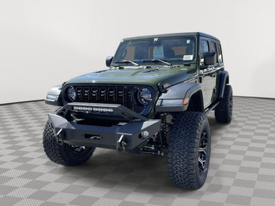 2024 Jeep Wrangler Unlimited 4x4 Rocky Ridge Premium Lifted Truck