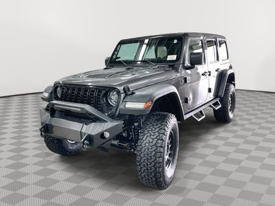 2024 Jeep Wrangler Unlimited 4x4 Rocky Ridge Premium Lifted Truck