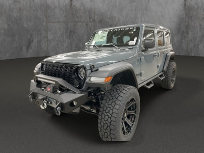 2025 Jeep Wrangler Unlimited 4x4 Rocky Ridge Premium Lifted Truck