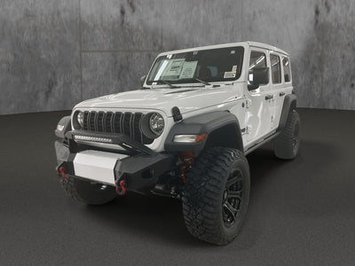 2025 Jeep Wrangler Unlimited 4x4 Rocky Ridge Premium Lifted Truck