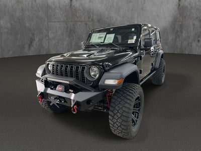 2025 Jeep Wrangler Unlimited 4x4 Rocky Ridge Premium Lifted Truck