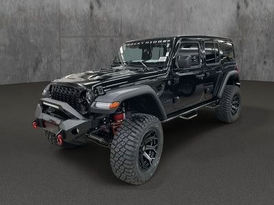 2025 Jeep Wrangler Unlimited 4x4 Rocky Ridge Premium Lifted Truck